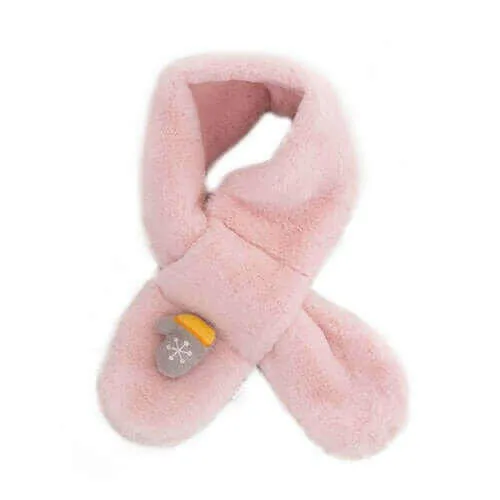 Baby Children Girls Cute Plush Fur Scarf Collar