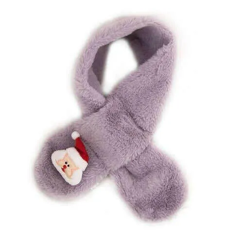 Baby Children Girls Cute Plush Fur Scarf Collar