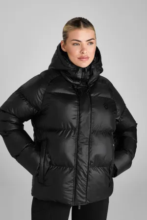 Black Heavy Quilted Puffer