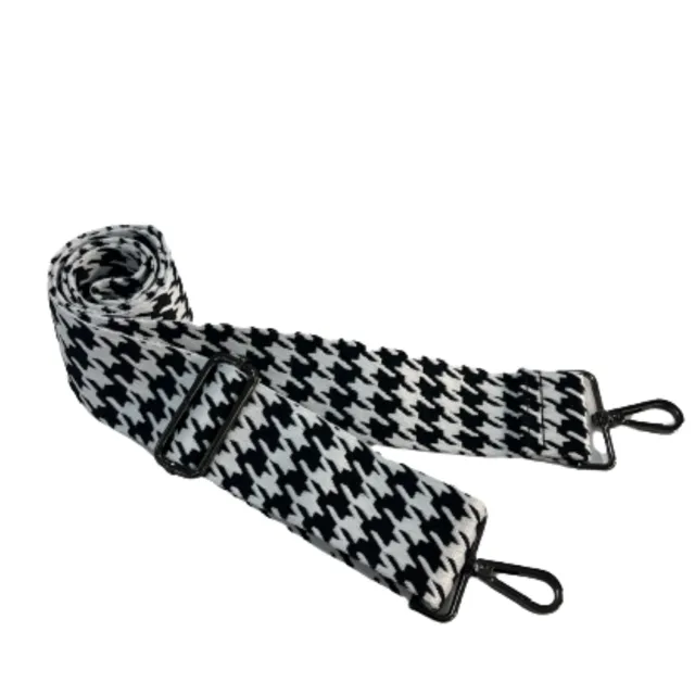 Black Matte HydroBag® Houndstooth Strap