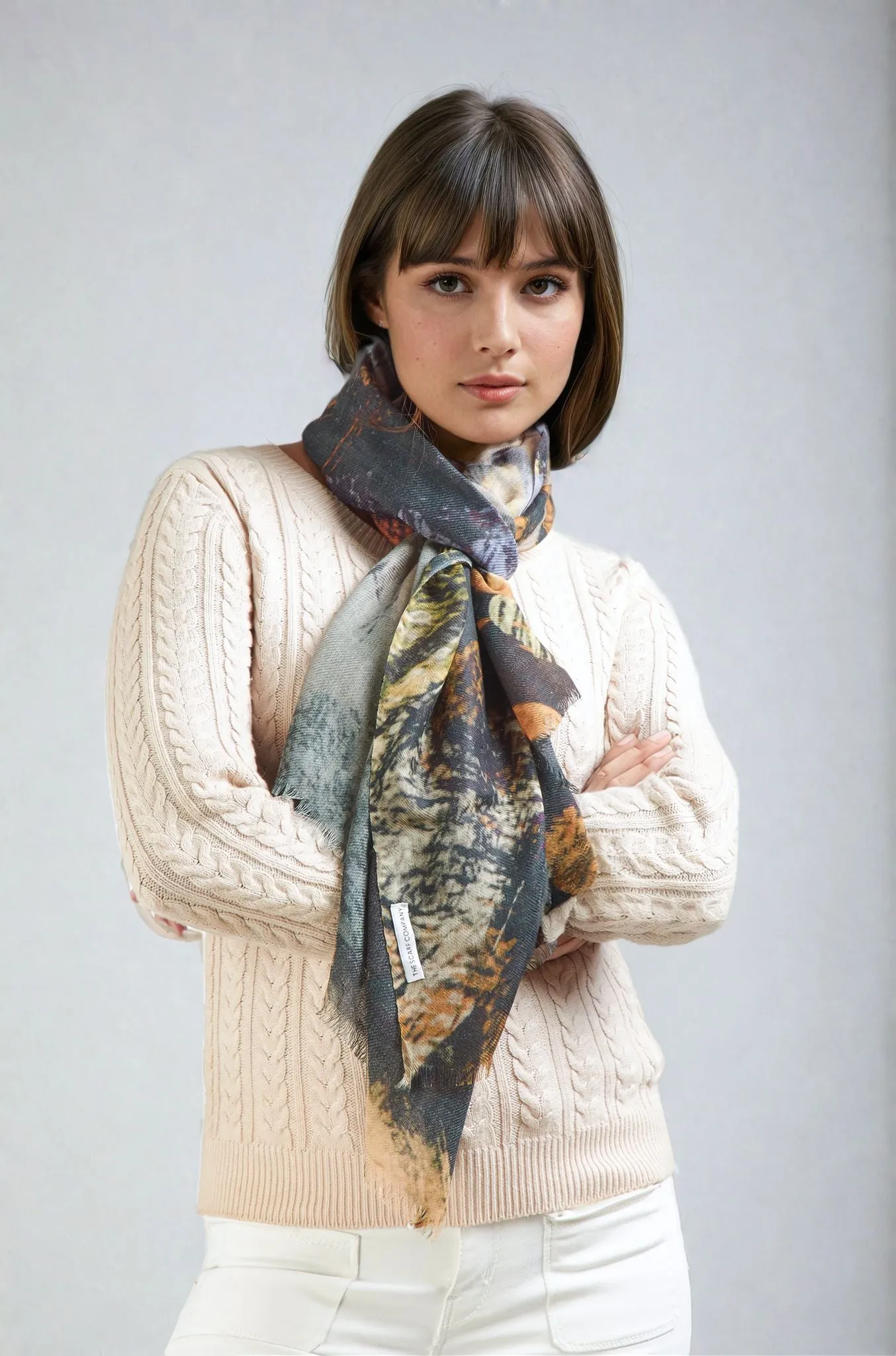 Brielle Merino Wool Scarf