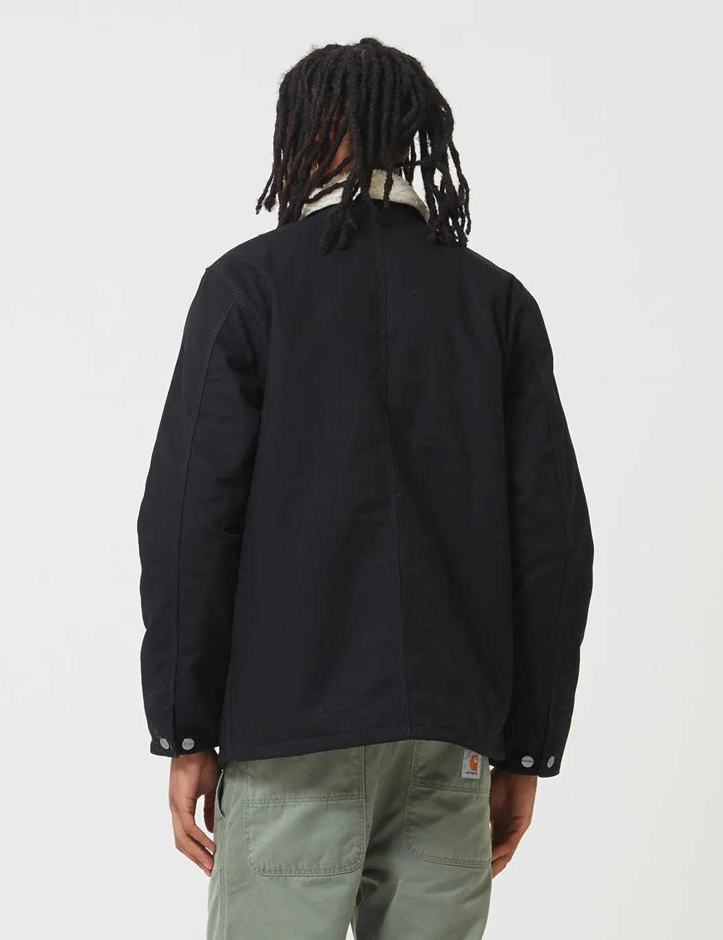 Carhartt-WIP Fairmount Coat - Black Rigid