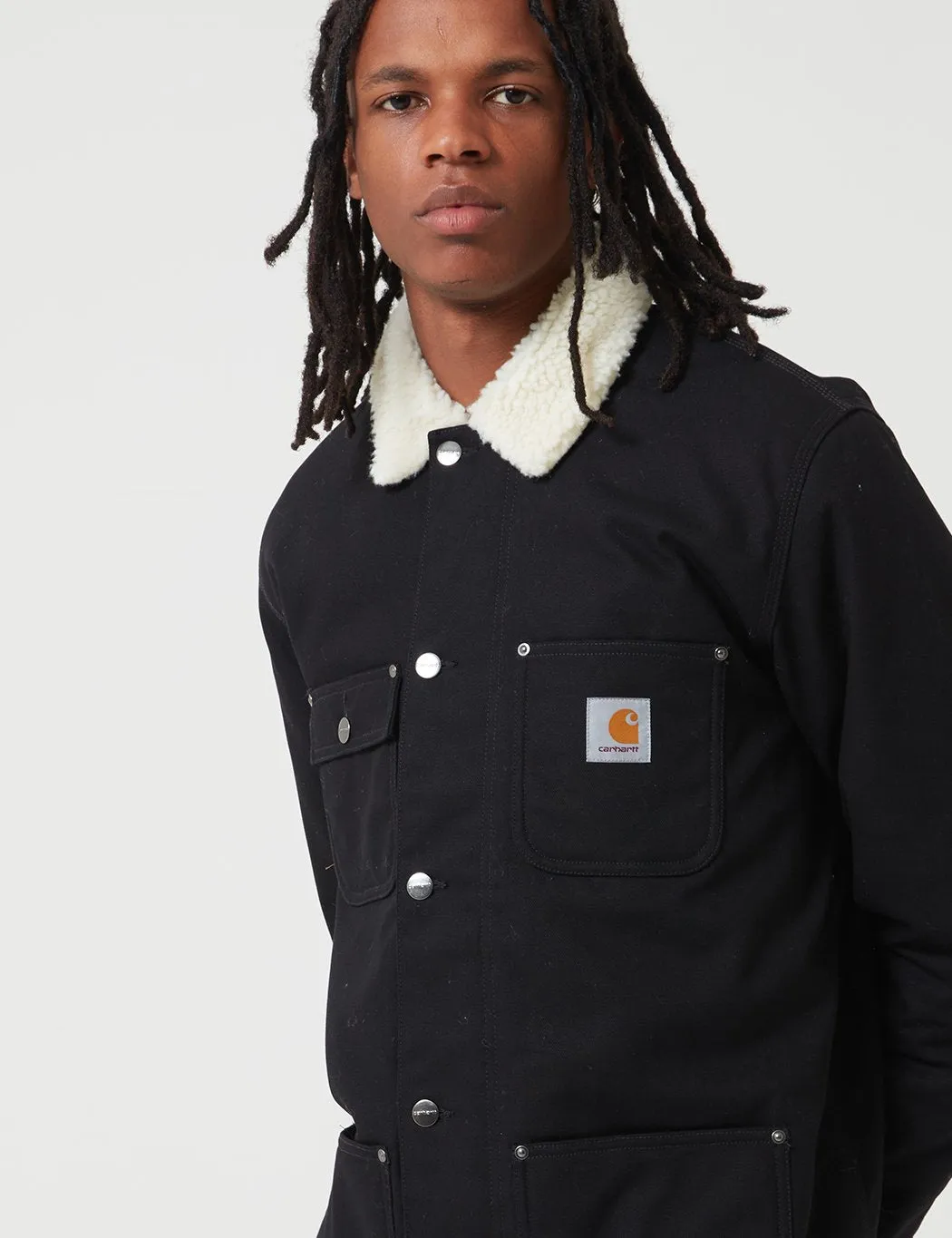 Carhartt-WIP Fairmount Coat - Black Rigid