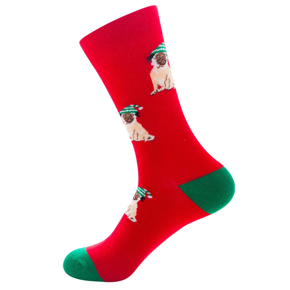 Christmas Socks Santa Claus Elk Socks Men