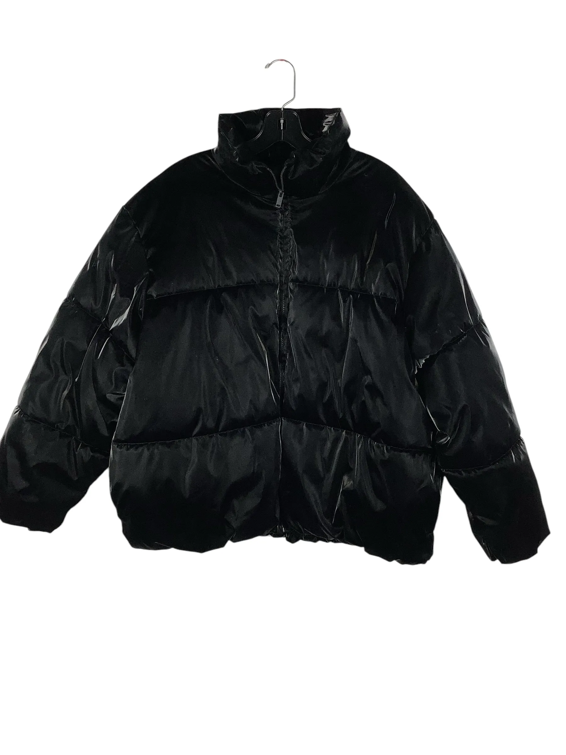 Coat Puffer & Quilted By A New Day In Black, Size: Xxl