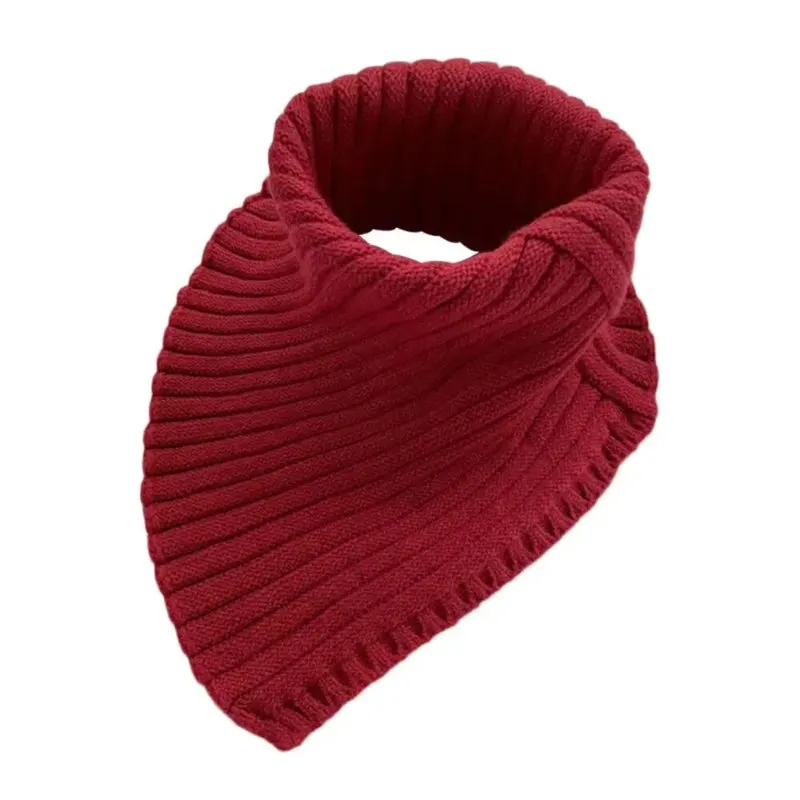 Cozy Knitted Neck Warmer Scarf