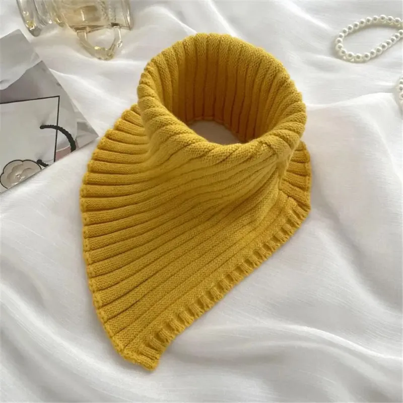 Cozy Knitted Neck Warmer Scarf