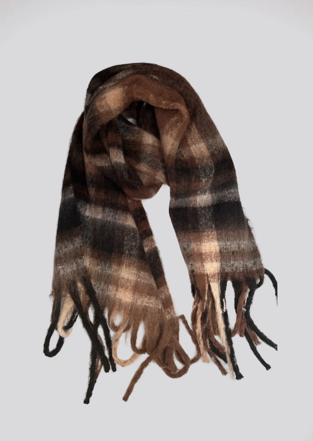 Cozy Plaid Scarf