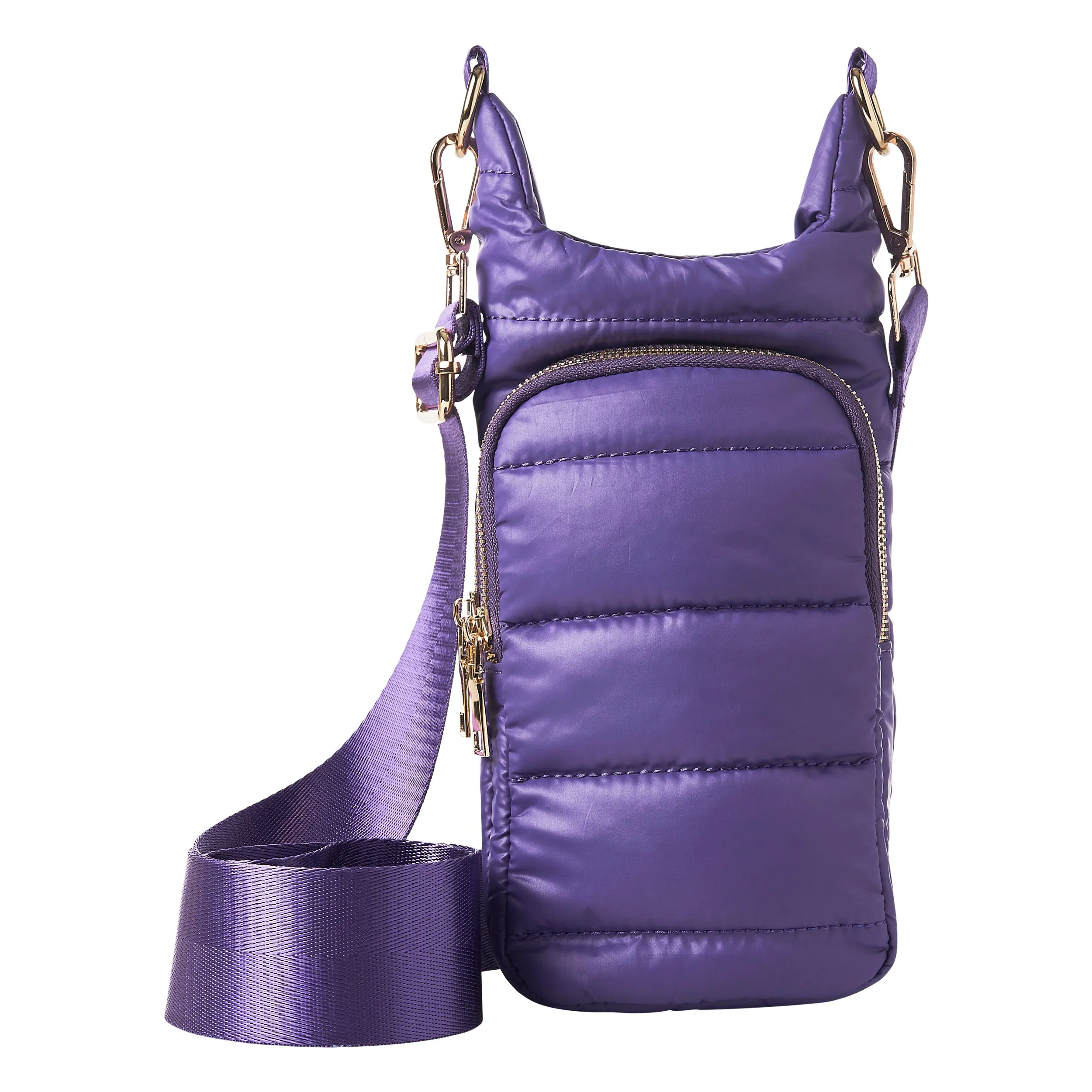 Deep Violet Matte HydroBag® with Matching Solid Strap