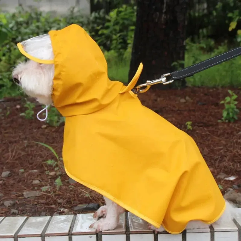 Dog Raincoat w/ Hood Type A - Dog & Cat Apparel