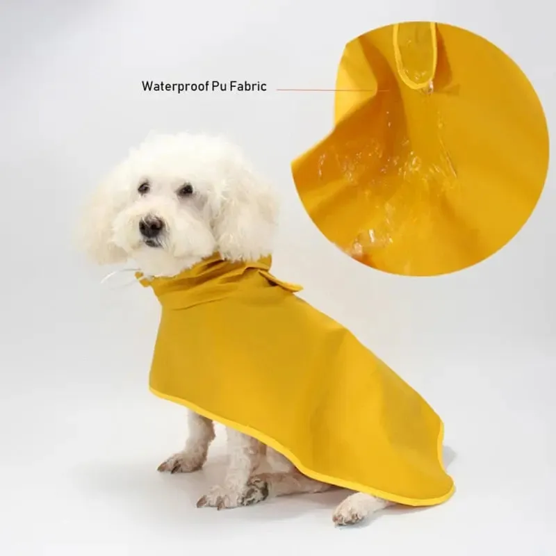 Dog Raincoat w/ Hood Type A - Dog & Cat Apparel