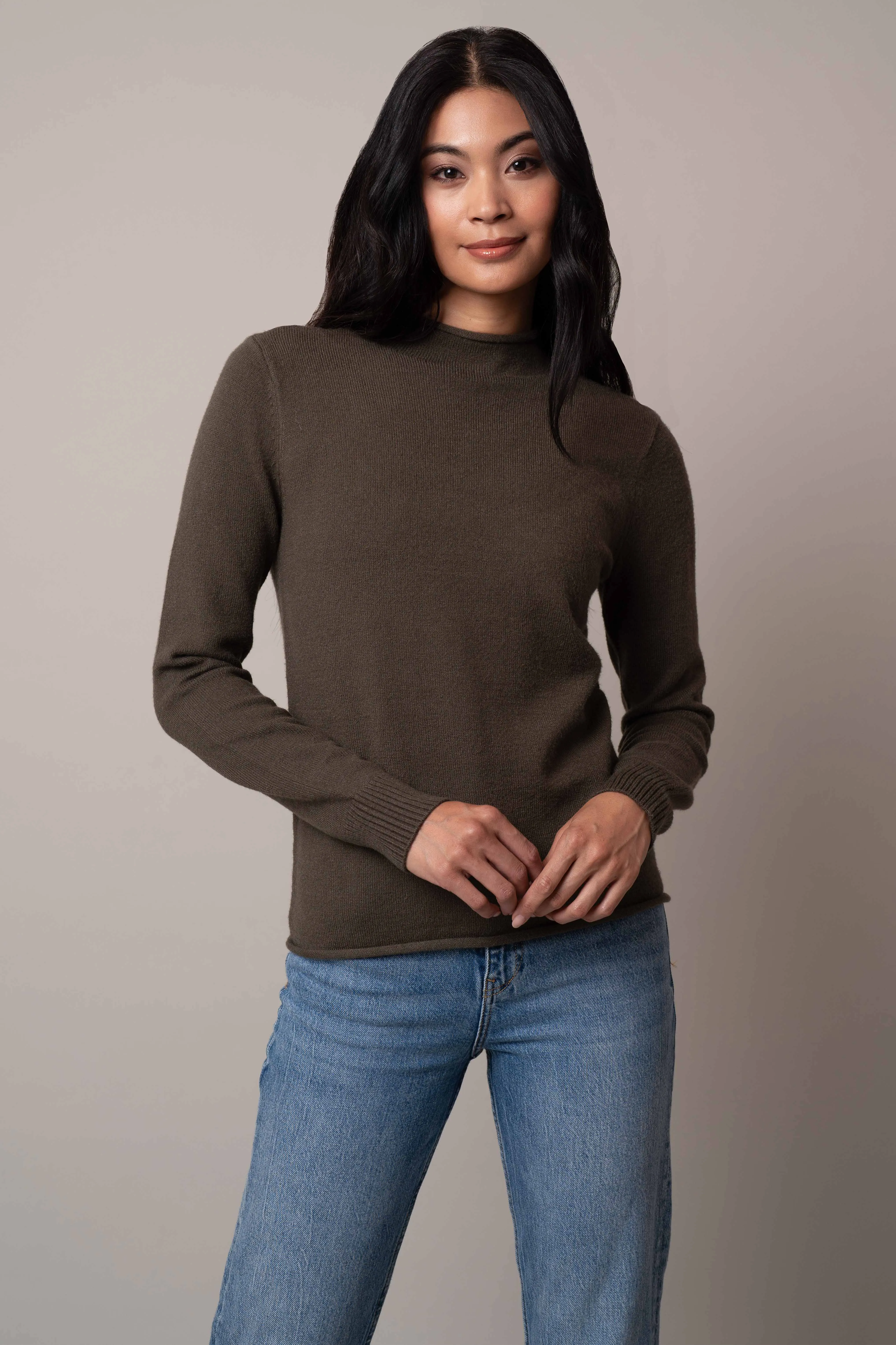 Funnel Neck Pullover