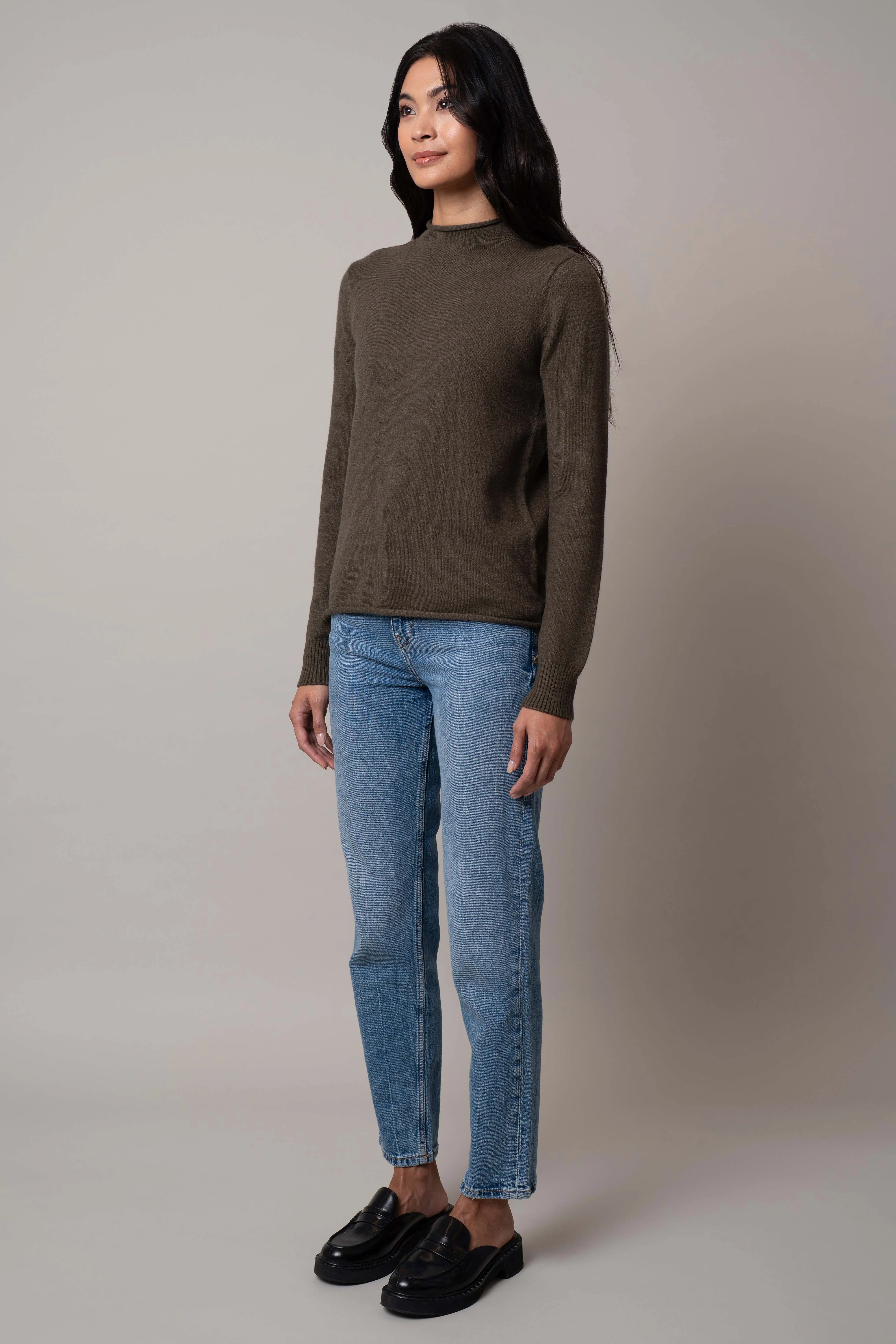 Funnel Neck Pullover