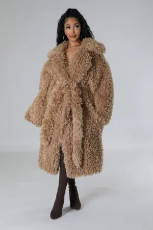 Fuzzy Fur Winter Heavy Jacket