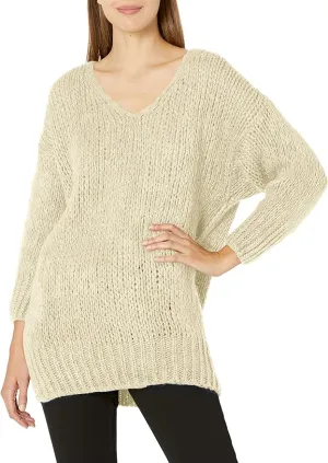 Knitted Long Line Sweater