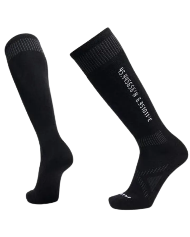 Le Bent Core Targeted Cushion Snow Socks - Black