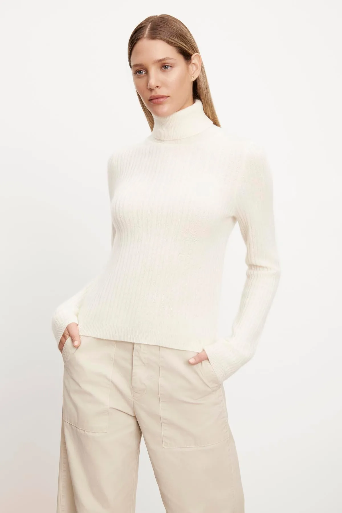 LORI CASHMERE TURTLENECK SWEATER