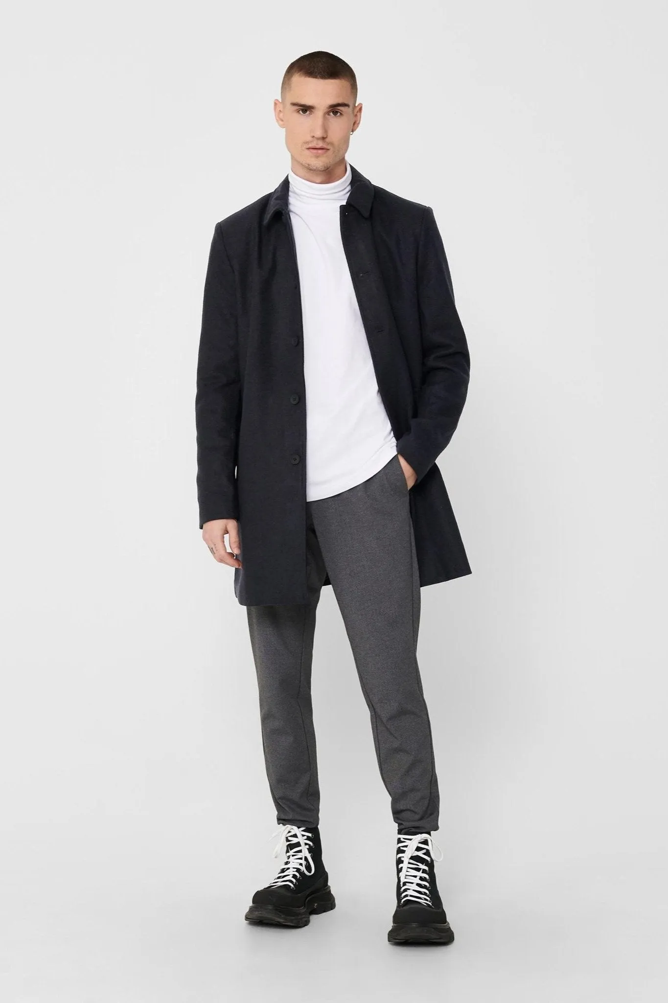 Maximillian Coat - Navy