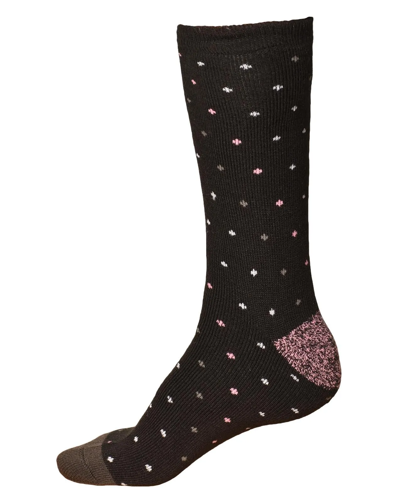 Men Calf Length Lite Fairisle Socks - 406D