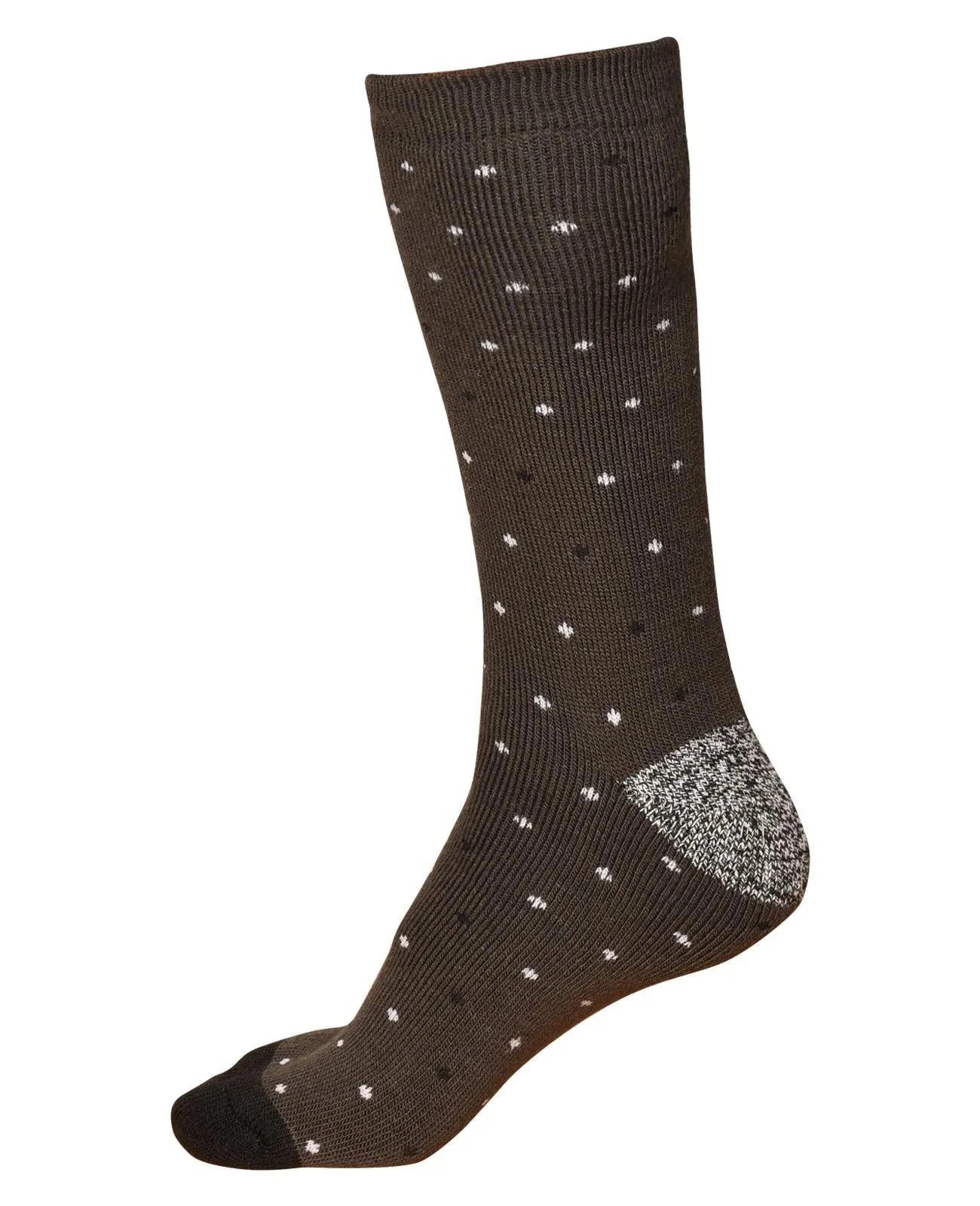 Men Calf Length Lite Fairisle Socks - 406D