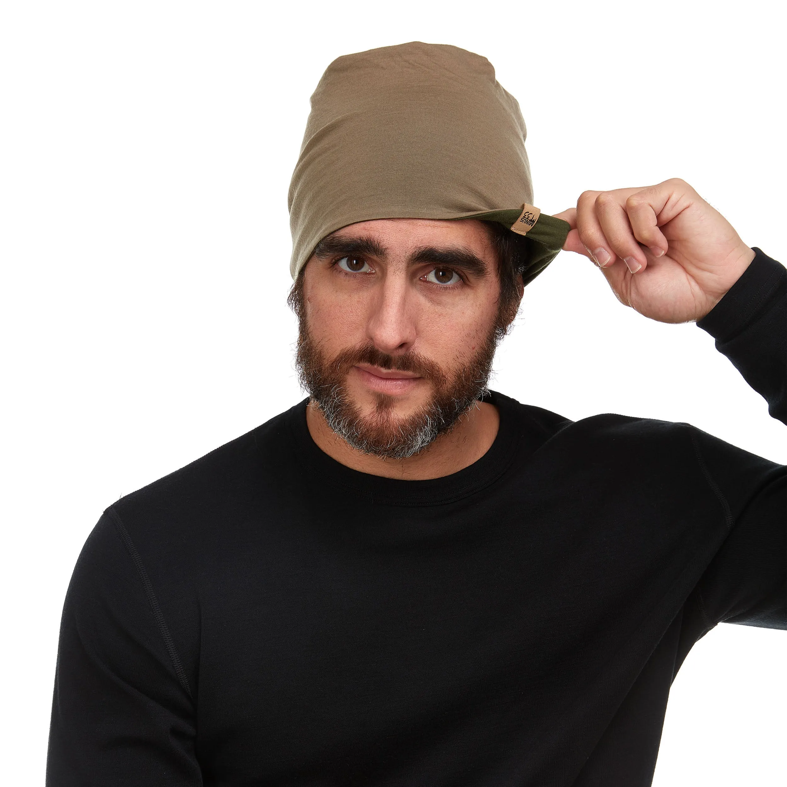 Micro Weight - Reversible Shade Beanie Woolverino