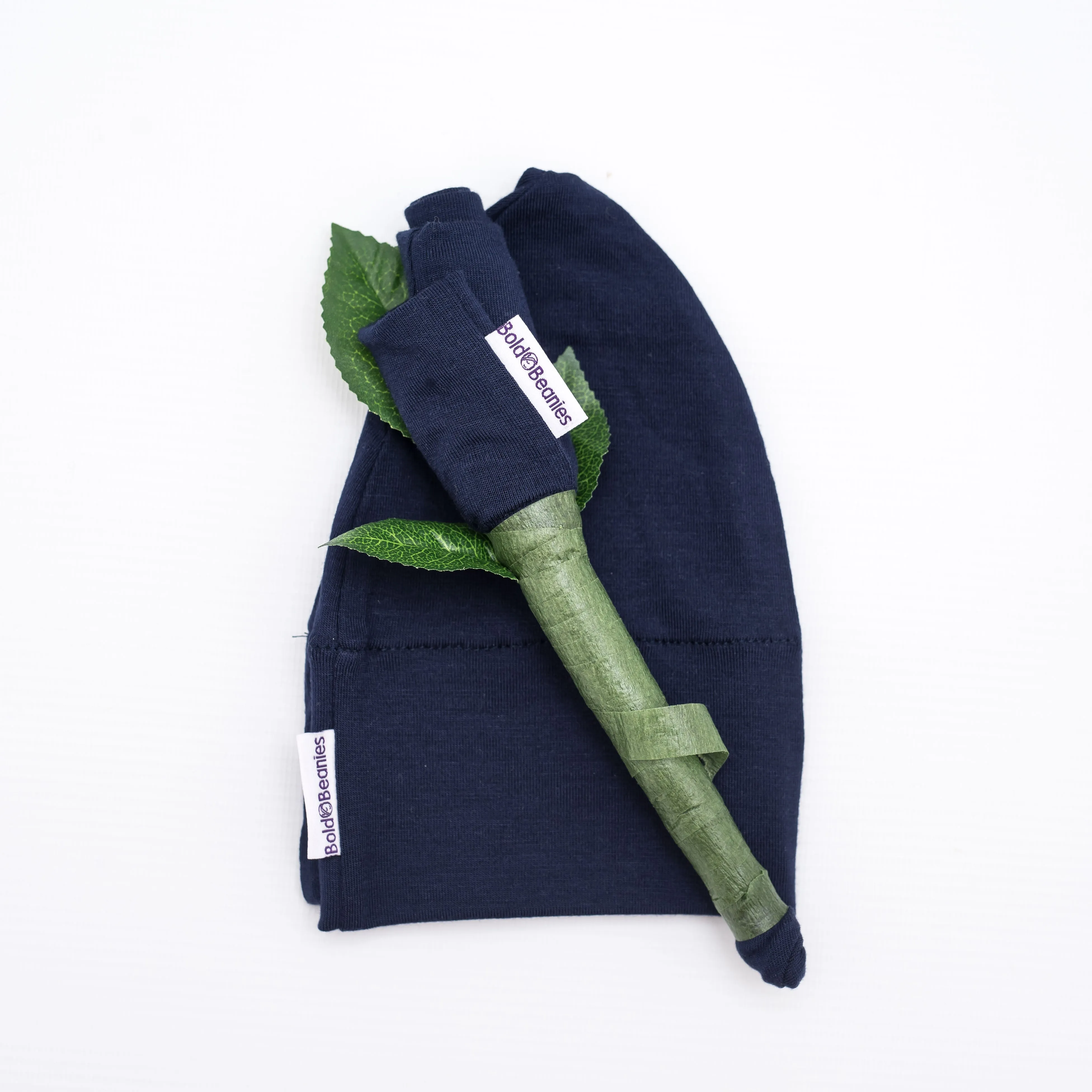 Navy Plain Women's Chemotherapy Beanie