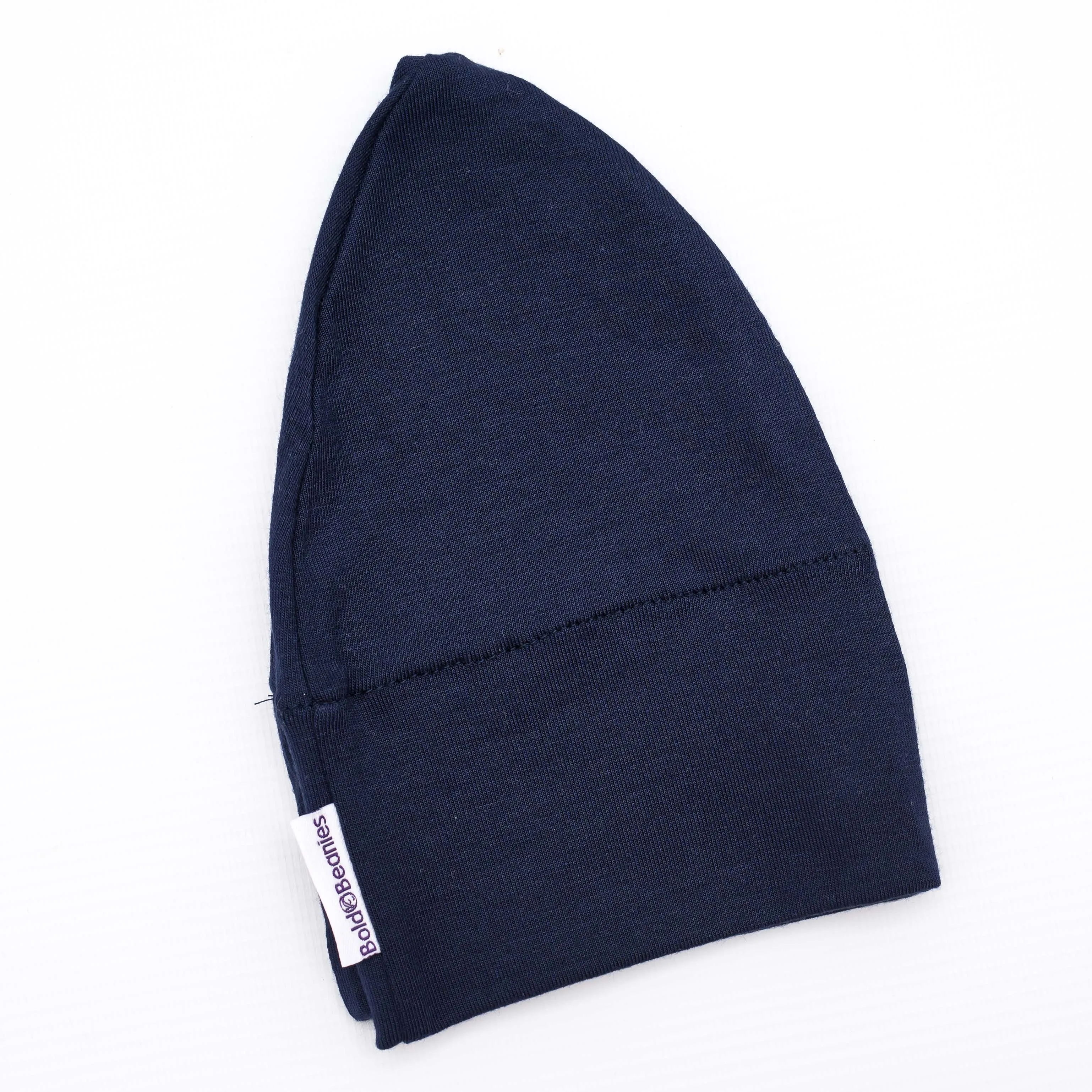 Navy Plain Women's Chemotherapy Beanie