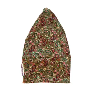 Olive Paisley Comfy Bold Beanies Chemo Hat