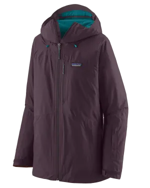 Patagonia Powder Town Women's Snow Jacket - Obsidian Plum - 2024