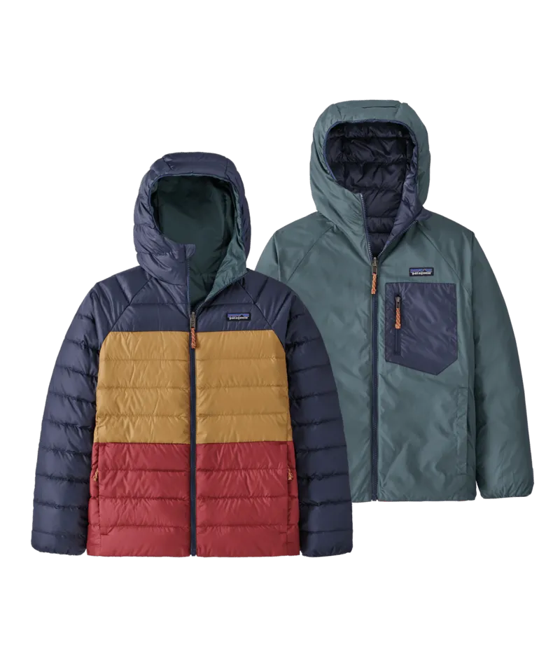 Patagonia Reversible Down Sweater Hoody - Kids - 2024