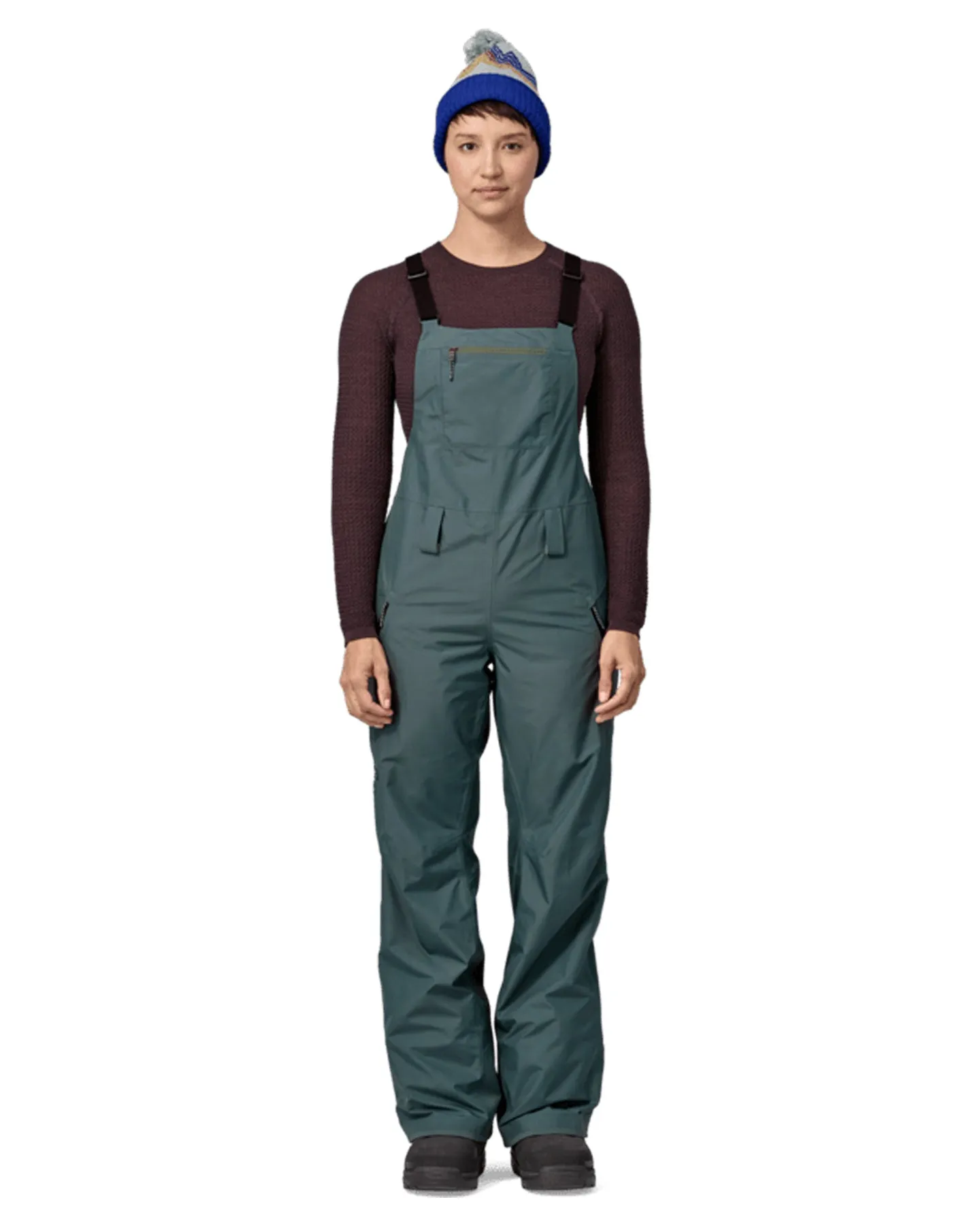 Patagonia Women's Powder Town Bib - Nouveau Green