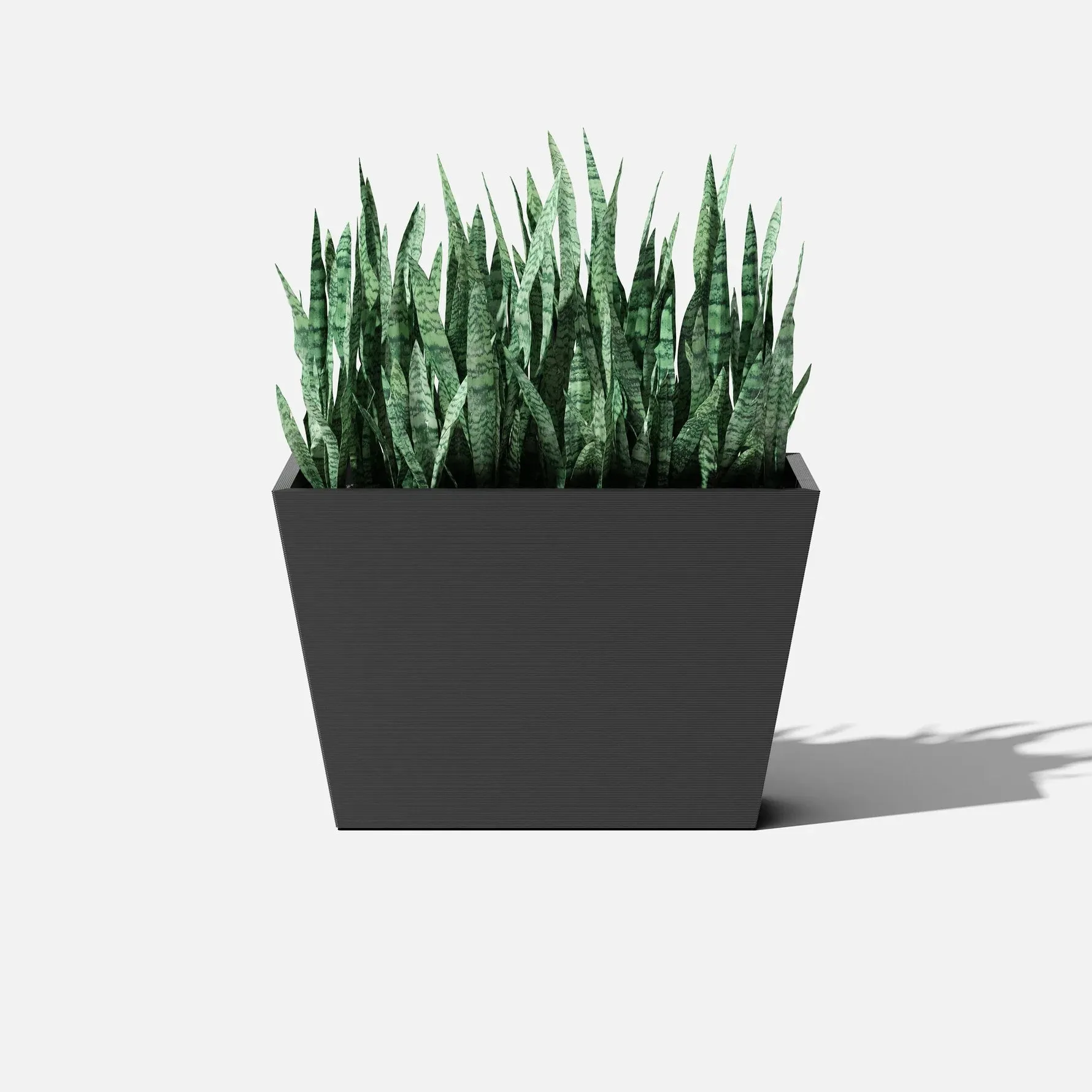 Pro Tapered Trough Polyresin Planter