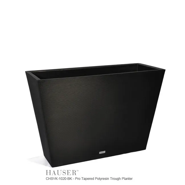 Pro Tapered Trough Polyresin Planter