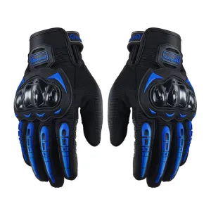 Riding Tribe MCS-17 Motorcycle Gloves Touch Screen Outdoor Riding Gloves, Size: XL(Blue)