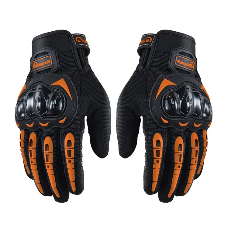 Riding Tribe MCS-17 Motorcycle Gloves Touch Screen Outdoor Riding Gloves, Size: XL(Orange)