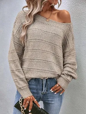 Rock Your Style Sweater Top Khaki