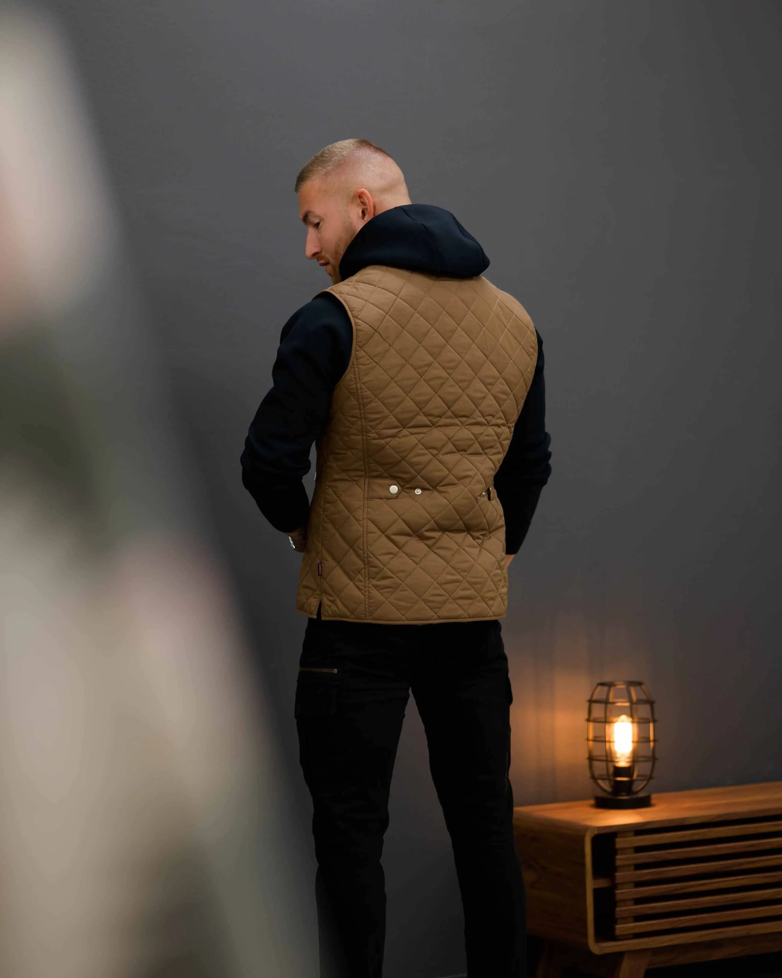 SG Quilted Vest - Bronze