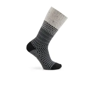 Smartwool Everyday Popcorn Cable Cushion Crew Sock (Unisex) - Natural Donegal