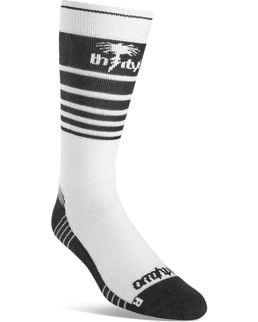 Spring Break Thermal Socks - Black/White