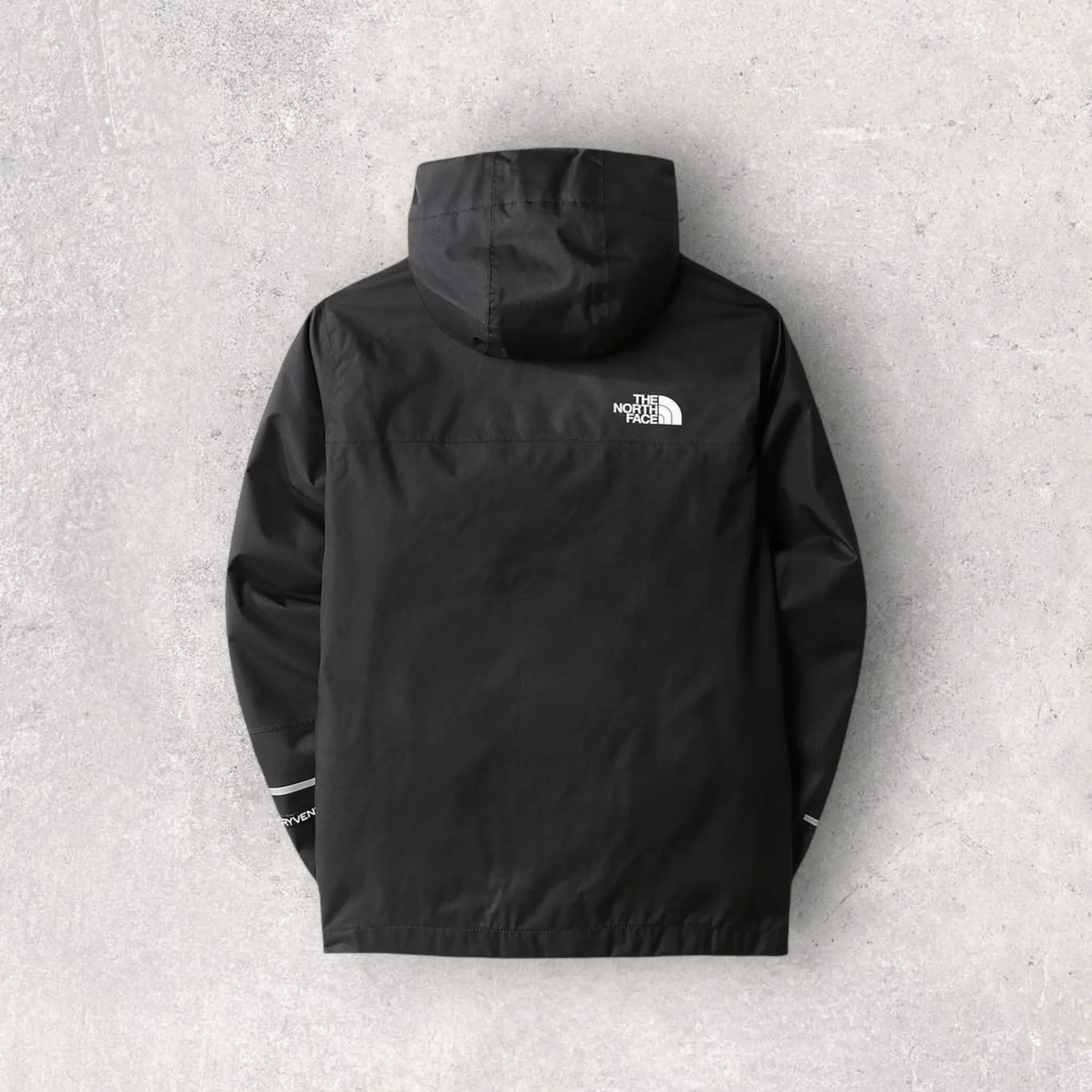 THE NORTH FACE BOYS' ANTORA RAIN JACKET - BLACK