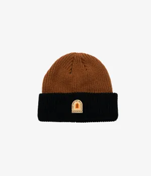 The Two Fold Outdoor Beanie by Headster - Black - KIDS