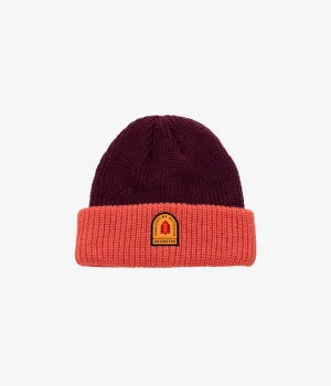 The Two Fold Outdoor Beanie by Headster - Coral