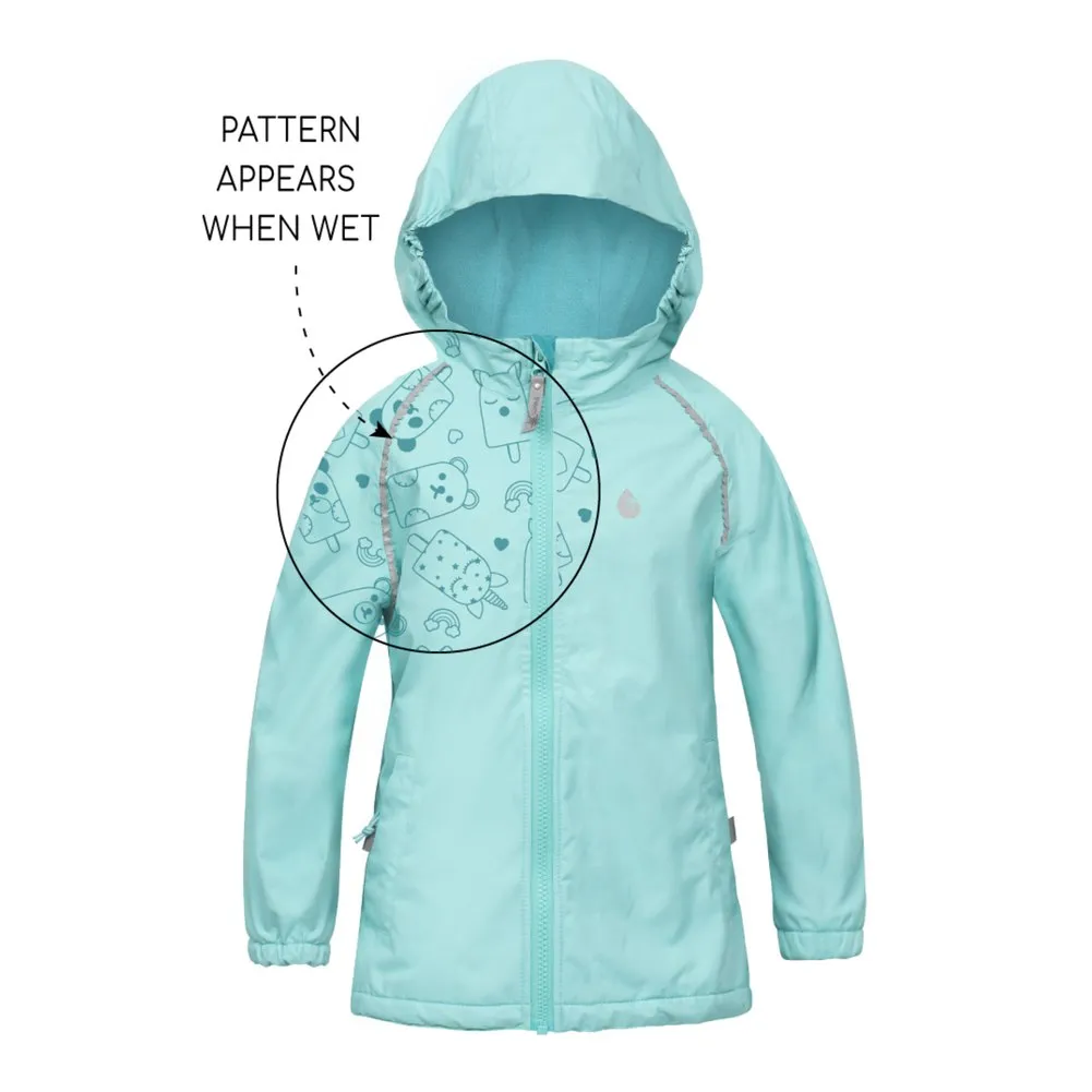 Therm SplashMagic Waterproof Fleece-Lined Girls Storm Jacket