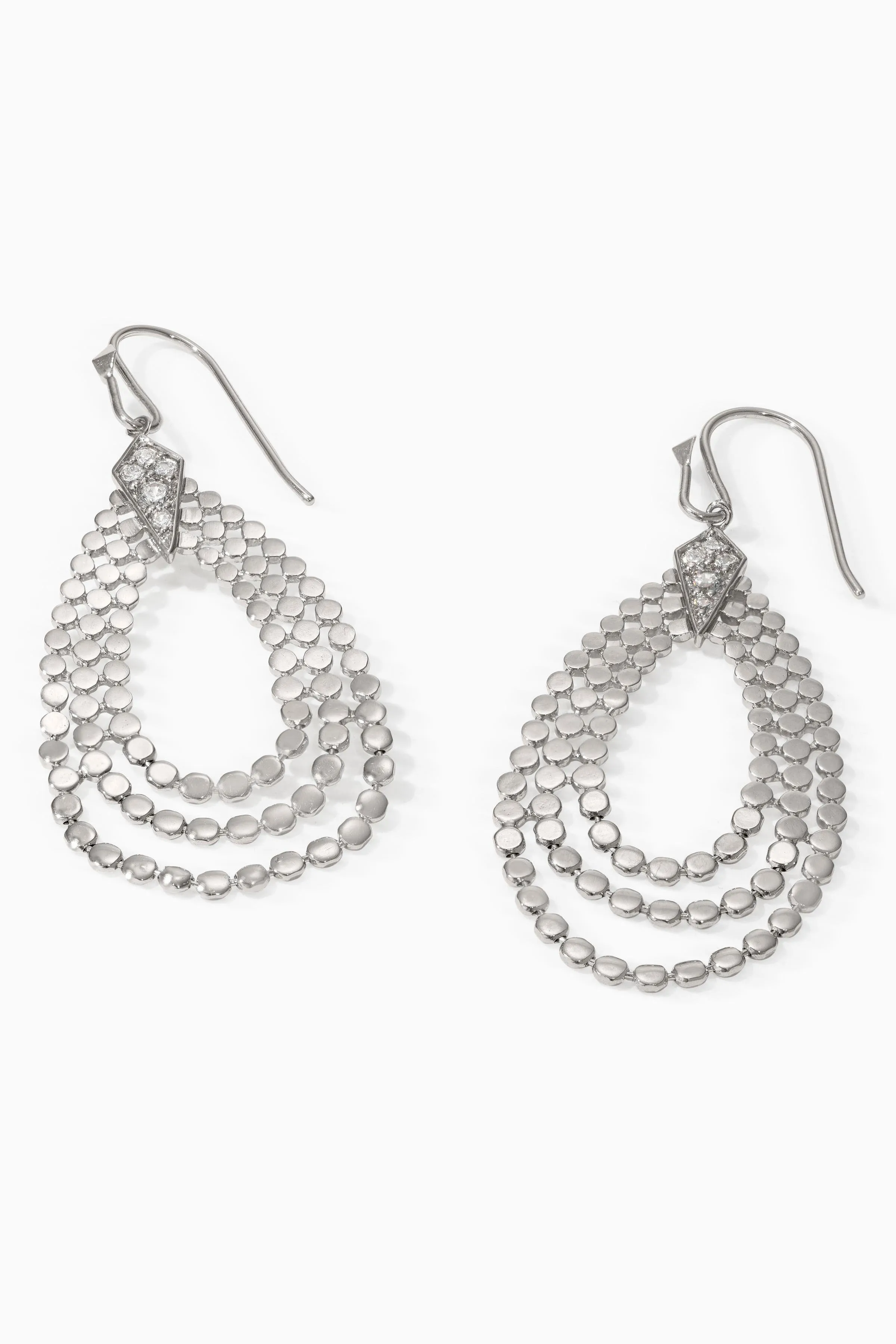 Uma Teardrop Hoop Earring