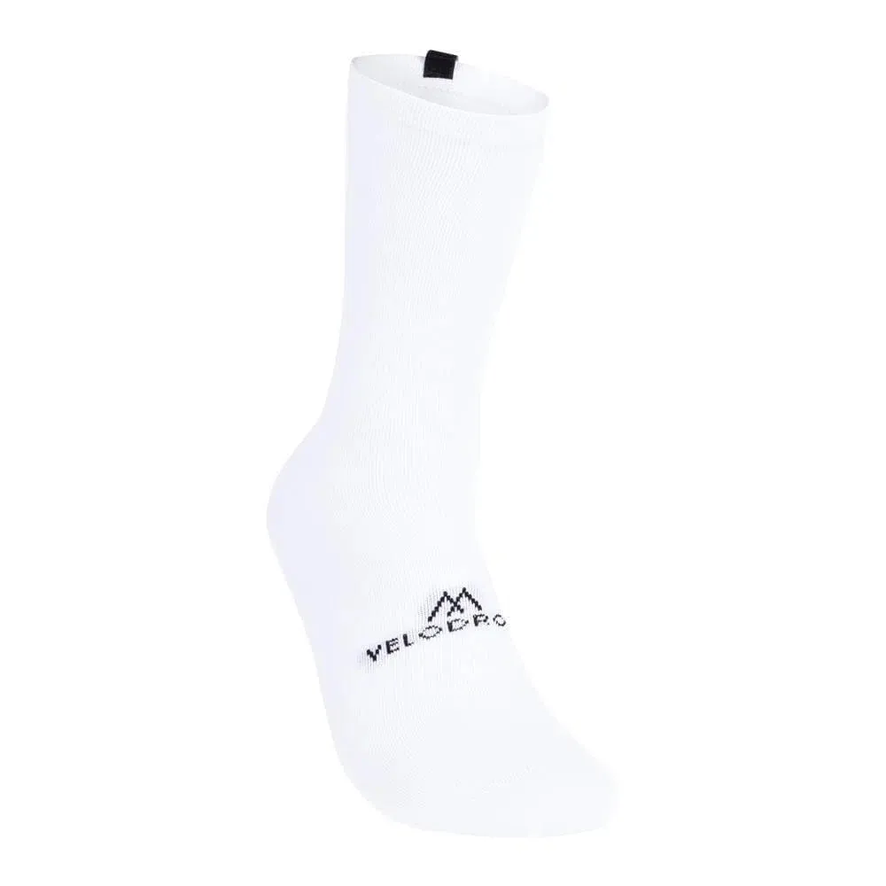 VELODROM VCC Winter Cycling Socks - White