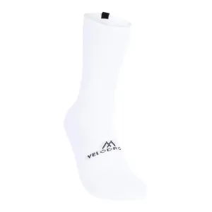 VELODROM VCC Winter Cycling Socks - White